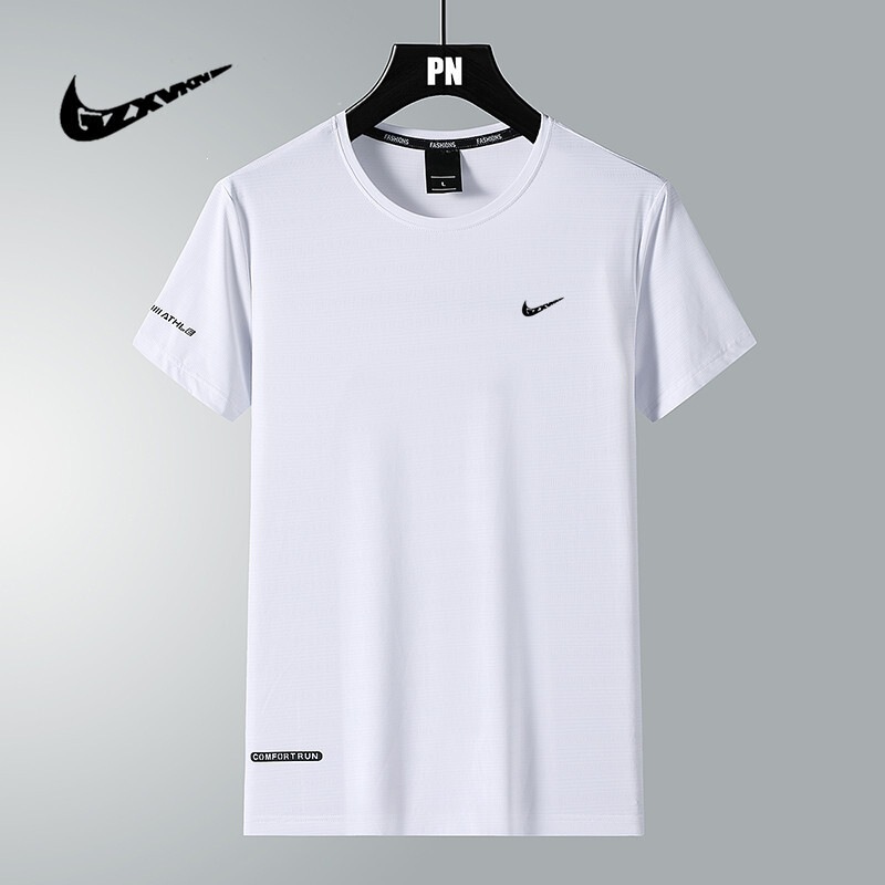 Men's Clothing 2026 Summer New Ice Silk Short Sleeve T-Shirt, Loose Fit, Large Size, Quick-Dry, Lightweight Sports T-Shirt for Men Men's Clothing 2026 Summer New Ice Silk Short Sleeve T-Shirt, Loose Fit, Large Size, Quick-Dry, Lightweight Sports T-Shirt for Men