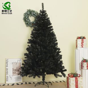 Cross-Border Christmas Tree Christmas Decoration Ornaments Large Shopping Mall Window Home Decoration Pvc Christmas Tree Factory Batch