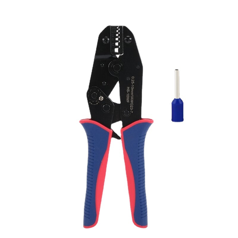 SN-06WF/HS-10WF tipo trinquete alicates que prensan manual aislado tubular terminal que prensa alicates herramienta