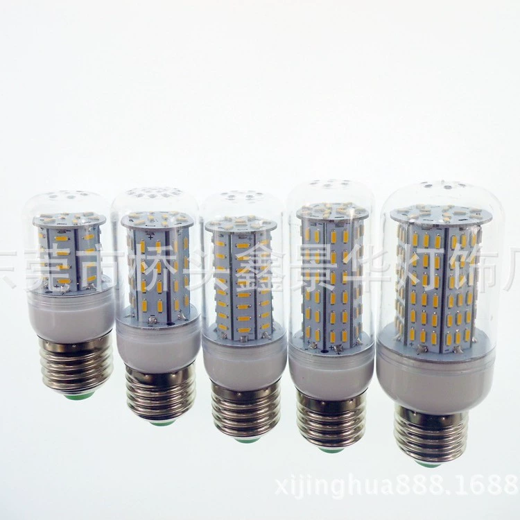 LED лампа-кукуруза 56 штук 4014 светодиодные бусинки доска и маркер на выбор единое напряжение RC лампа-кукуруза
