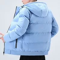 2024 зимний новый корейский тренд Yu Rong хлопчатобумажная куртка мужская куртка с капюшоном толстая мужская куртка большого размера