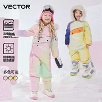 VECTOR играть новый детский лыжный костюм для девочек соединенных теплых на открытом воздухе сноуборд костюм для мужчин