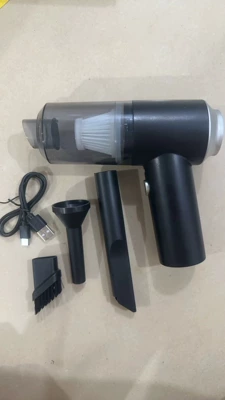 Car Interior Vacuum Cleaner, Tozsoranlar - 6656-black-upgraded-two-in-one-blowing-and-suction-integrated