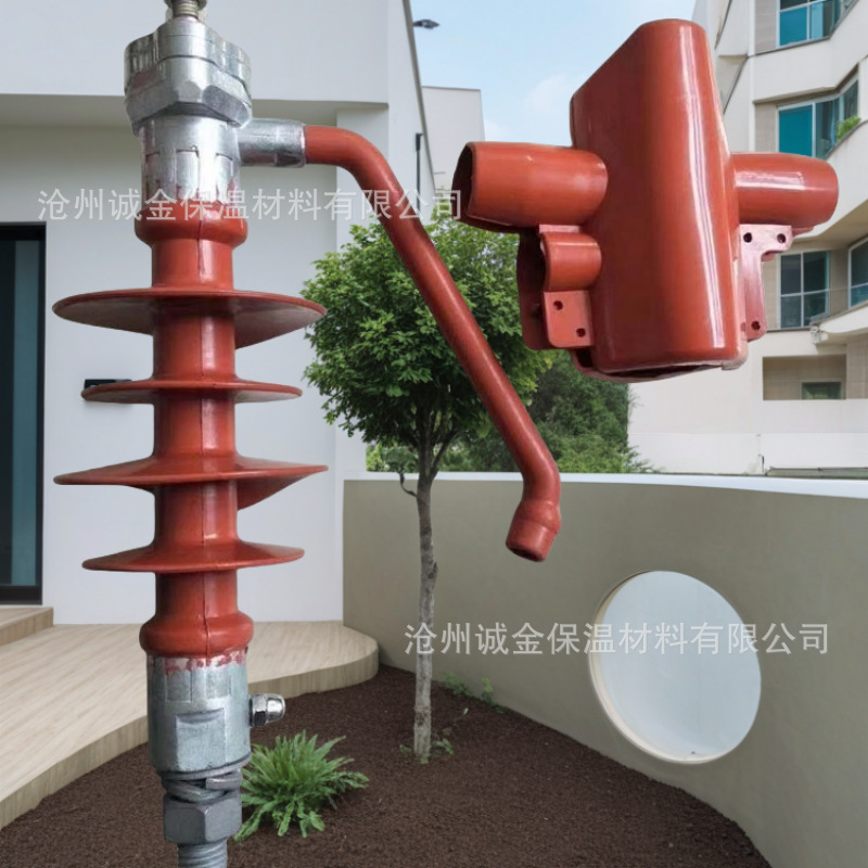 防雷针式绝缘子FEG-12/5复合防雷绝缘子陶瓷柱式防雷穿刺绝缘子
