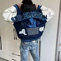 Весенне-осенний новый стиль, независимый sup25th Anniversary New York Limited Vibe, модная брендовая бейсбольная форма, куртка, мужские и женские куртки для пар