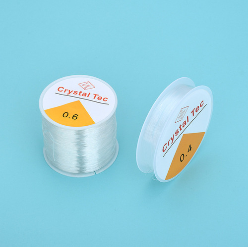 Crystal transparent elastic thread diy handmade beading thread elastic rope necklace bracelet jewelry accessories wire wholesale