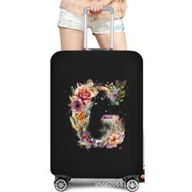 商品图片 旅行箱套 拉杆箱保护罩 耐用行李箱套带字母印花