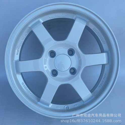 15 / 16 / 17 pulgadas Kai Yuefeng Van Fox TE37 modificado buje de aleación de aluminio