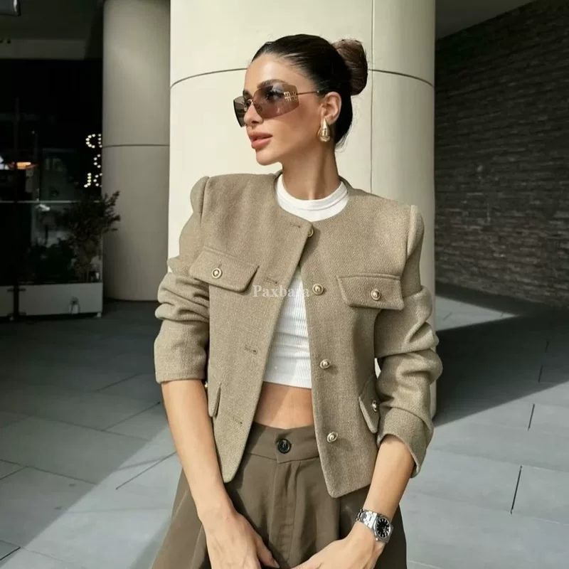 Демисезонная куртка, Amazon, коллекция 2023 года, стиль Chanel