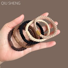新款高马尾头绳女生简约扎头发发圈高级感皮筋高弹力耐用发绳皮套