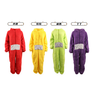 Antenna baby pajamas adult children Boys and Girls cute girl cartoon homewear winter one-piece pajamas