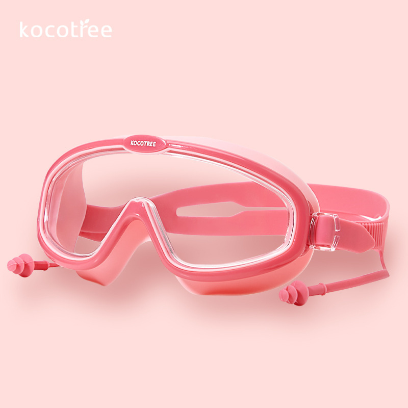 KK árbol gafas de natación para niños grandes marcos para niños niñas impermeables a prueba de niebla gafas de natación HD gafas de buceo para bebés