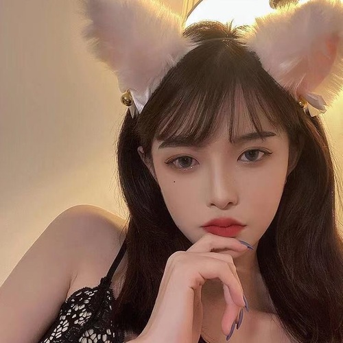 Internet celebrity Japanese cute cat ears bells fun headband fox rabbit ears cos maid headwear dropshipping