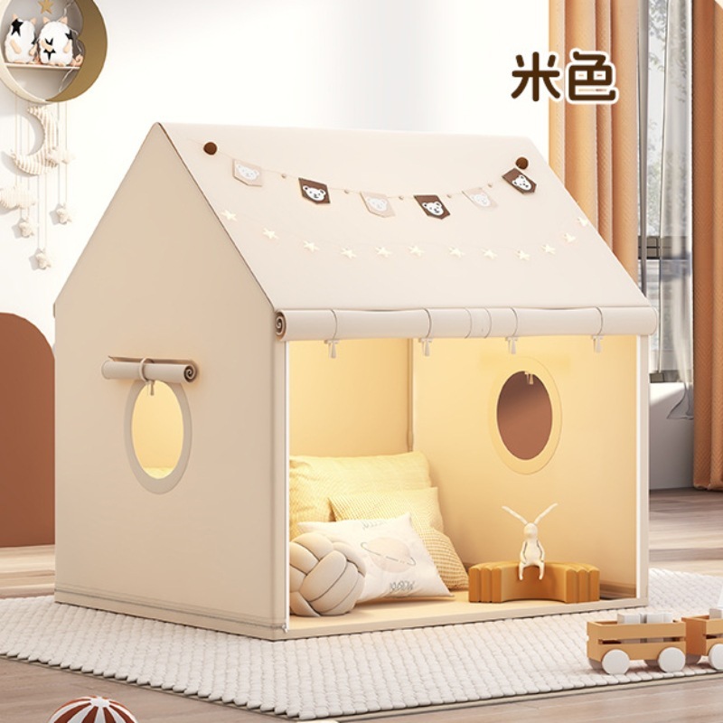 子供用テント屋内ゲームハウス小さな家城プリンセスハウス睡眠ままごとおもちゃベビー城テント|undefined