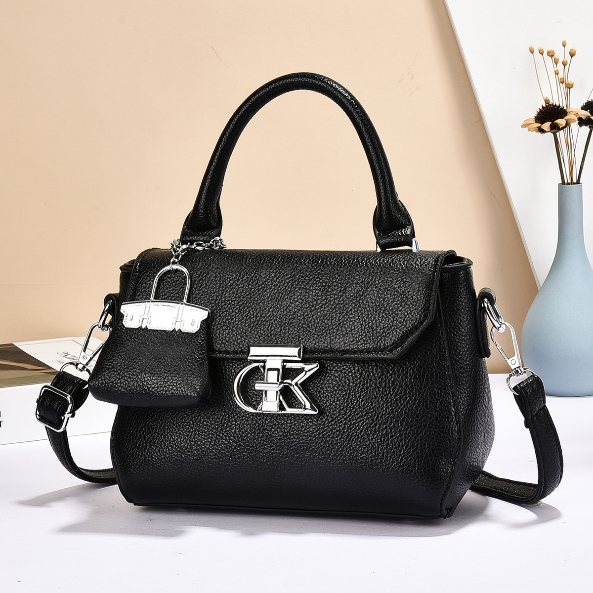Bolso bandolera de todo fósforo estilo coreano simple y moderno mini bolso diagonal de moda de la fábrica bolso nuevo de verano