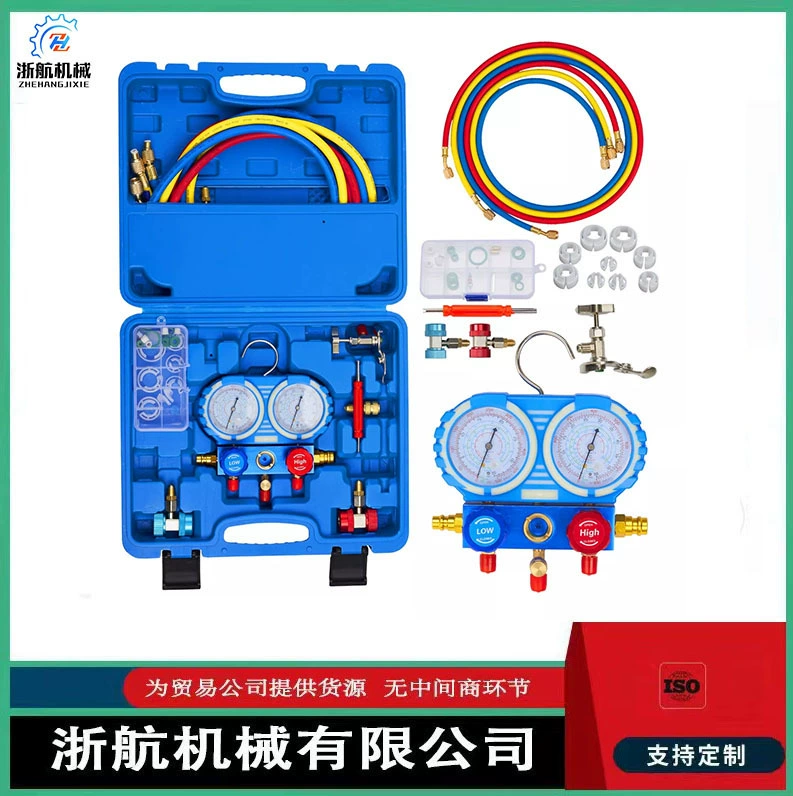 Хладагент коллектор R22 R134 R410 R407 комплект манометра R134a хладагент система домашнего кондиционирования