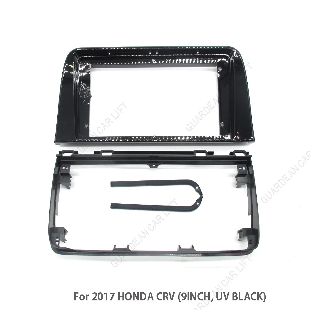 Suitable for 2017 Honda Crv (9inch , Bright Black) Central Control Navigation Frame Android Frame Audio Panel Frame
