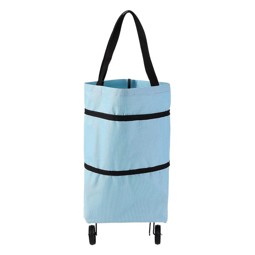 Carro de compras trolley remolque artefacto de compras hogar portátil carro supermercado bolsa de compras bolsa de carro plegable