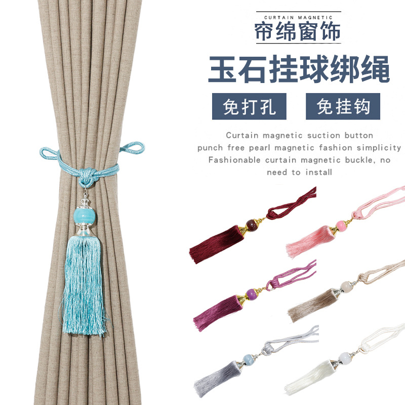 (Wholesale), belt with tassels jade, cloth, accessories, (Physicals)