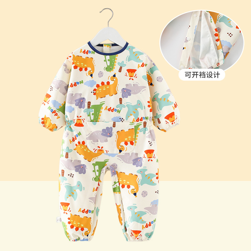 Mameluco Impermeable de Gateo para Bebés de Fibra de Poliéster, Protege Todo el Cuerpo, para Gateo y Exteriores image 28
