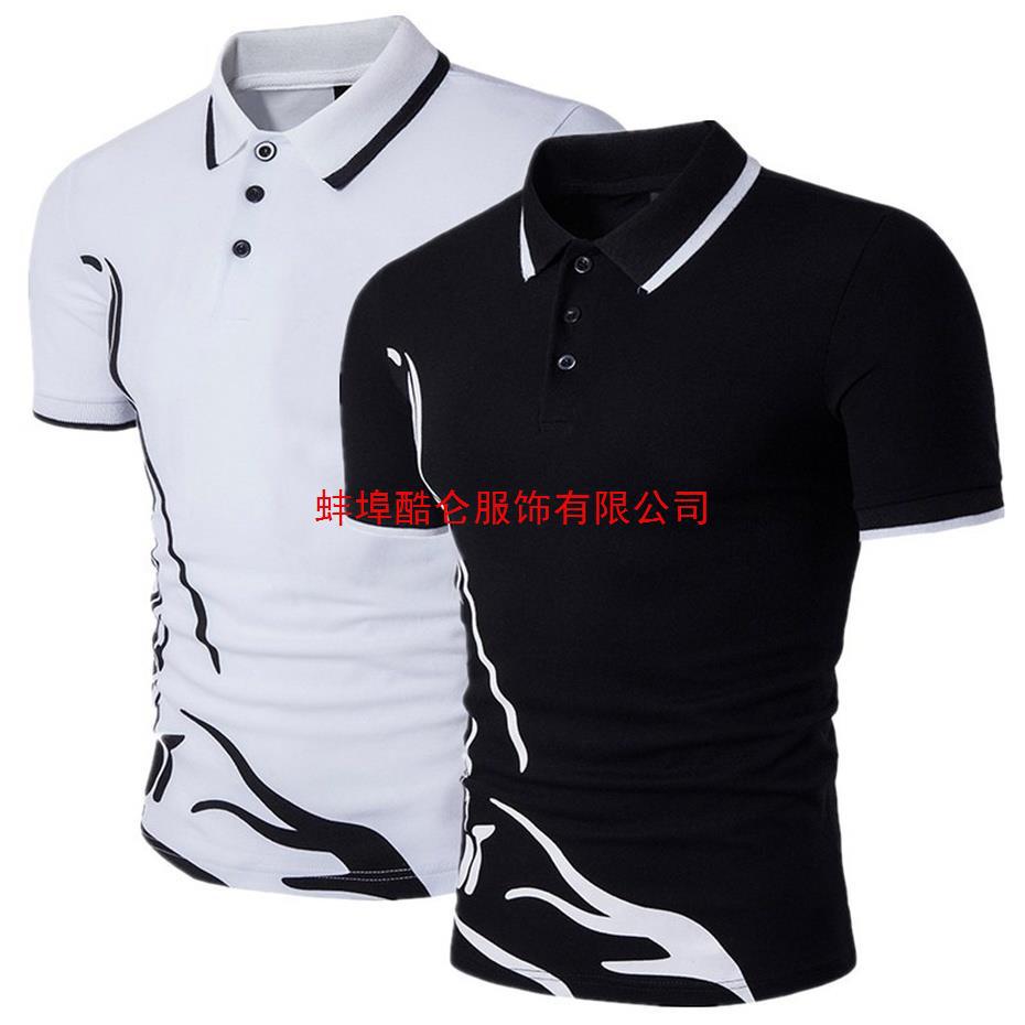 summer new Polo shirt men short-sleeved...