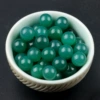8mm green agate (pervasive single)