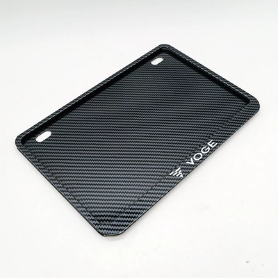 Nömrə qabı – Haojue Suzuki License Plate Frame - promise-magnesium-alloy-side-entry-imitation-carbon