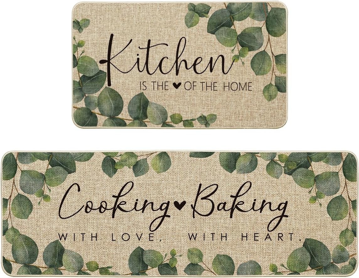 decorazione per le feste con fiori tappetino da cucina tappetino lungo assorbente tappetino da cucina che assorbe l'olio zerbino per la porta di casa_voghion.com