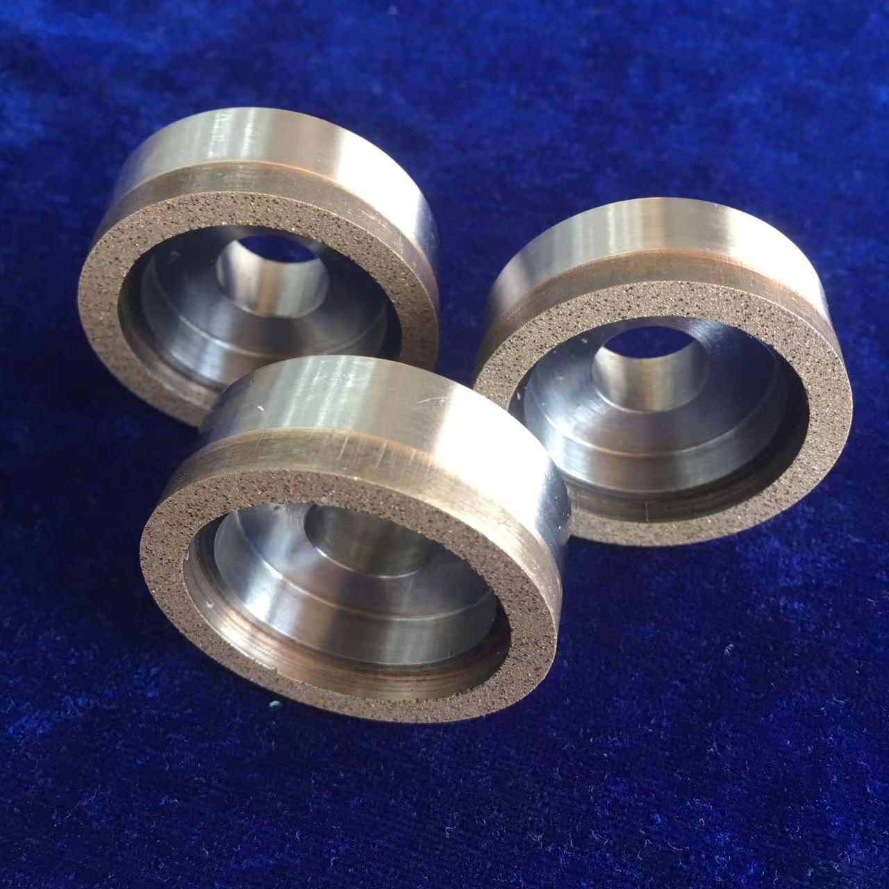 科美青铜烧结金刚石砂轮 磨氧化锆陶瓷石英转用金属杯型取料沙轮