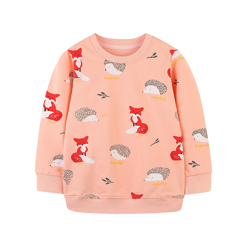 Sudadera niño 2024 otoño estilo europeo estampado manga larga​