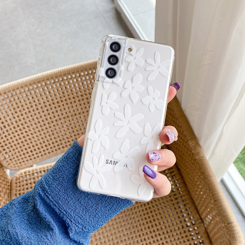 Handyhülle Für Samsung S26 Ultra Und Iphone 17 Mit Blumenmuster_voghion.com