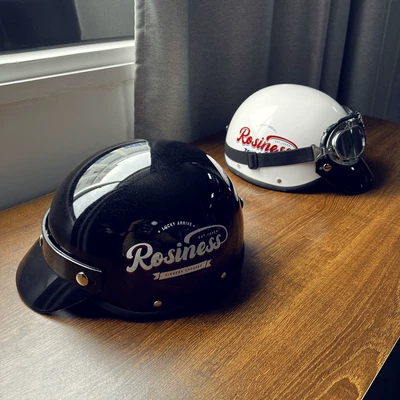 Suitable for 3C Certified Retro English Car helmet