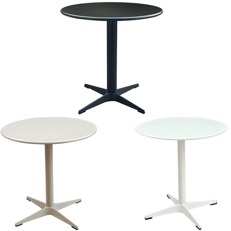 Mesa de hierro cuadrada redonda mesa de hierro mesa de café mesa de té mesa de comedor mesa de hierro forjado mesa redonda al aire libre mesa larga mesa de metal al aire libre