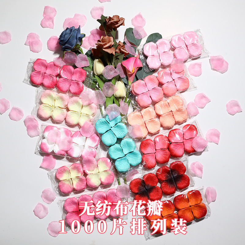 Non-Woven Petal Arrangement of One Thousand Pieces, Small Simulated Petals, Wedding Petals, Simulated Rose Petals Non-Woven Petal Arrangement of One Thousand Pieces, Small Simulated Petals, Wedding Petals, Simulated Rose Petals