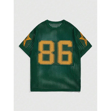 M 54785 Knit mesh panel sweater ��֯ƴ�������˶�ë�¿羳