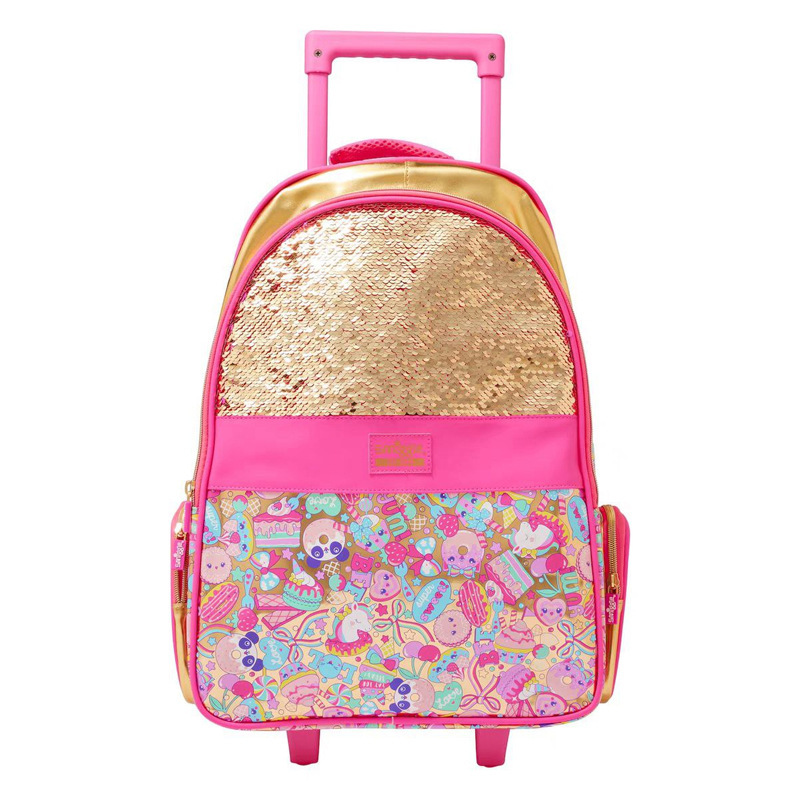 Suitcase, capacious cartoon backpack