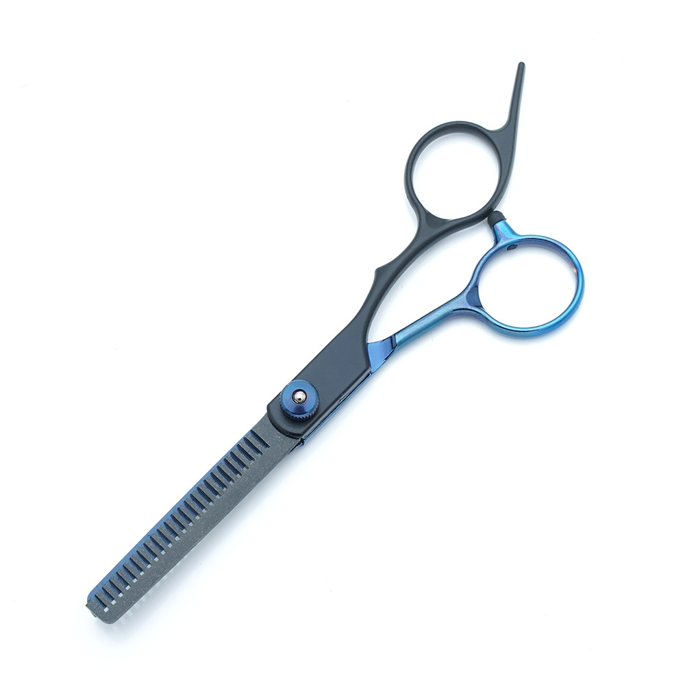 Tijeras para el cabello Zhangjiagang especiales para el cabello fino y roto, tijeras planas, flequillo, estilista transfronterizo, juego de tijeras de doble uso