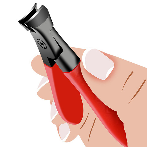 New splash-proof nail clippers, thick and hard, for toe nails, large size, single piece, household use, large opening nail clipper
