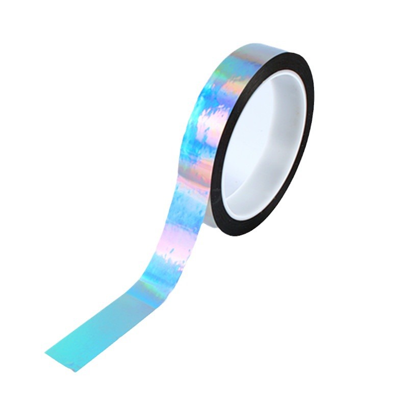 Llano láser cinta de plata dibujos animados color de dibujos animados Borde de papel línea de embalaje signo tablero de dibujo CP dibujos animados boda decoración de la boda