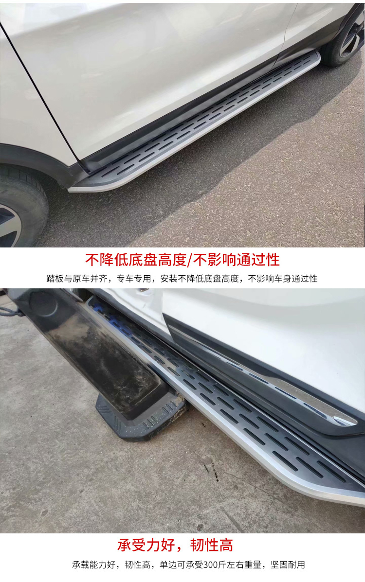 Suitable for 2009-2019 Highlander footrest welcome modification
