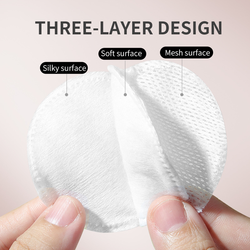 LMLTOP 80pcs Cotton Round Pads Makeup Cotton Pads SY443
