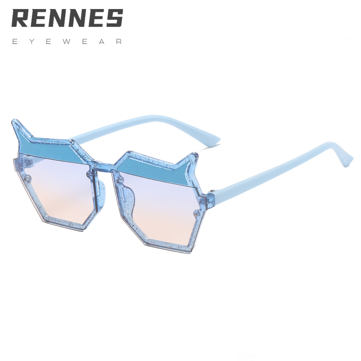 2022 nueva caricatura niu gafas de sol para niños gafas de sol lindas gafas de sol para niños