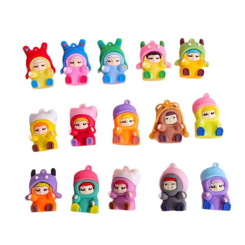 Nuevos productos transfronterizos Wako-ku muñecas de moda serie de muñecas accesorios de tendencia personales llaveros adornos caja ciega al por mayor