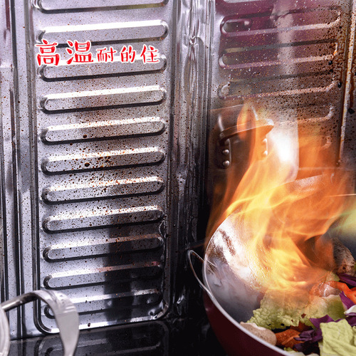 Factory direct sales creative kitchen aluminum foil stove oil baffle folding cooking and frying insulation heat-proof splash-proof oil baffle