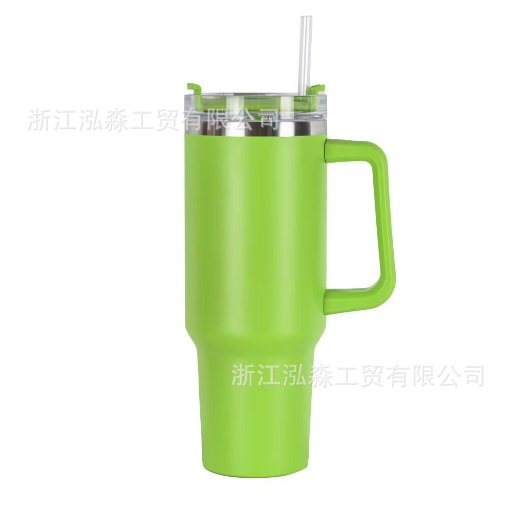 Transfronterizo nuevo 40oz 304 de acero inoxidable de doble capa taza de la taza del coche taza de helado taza de cerveza