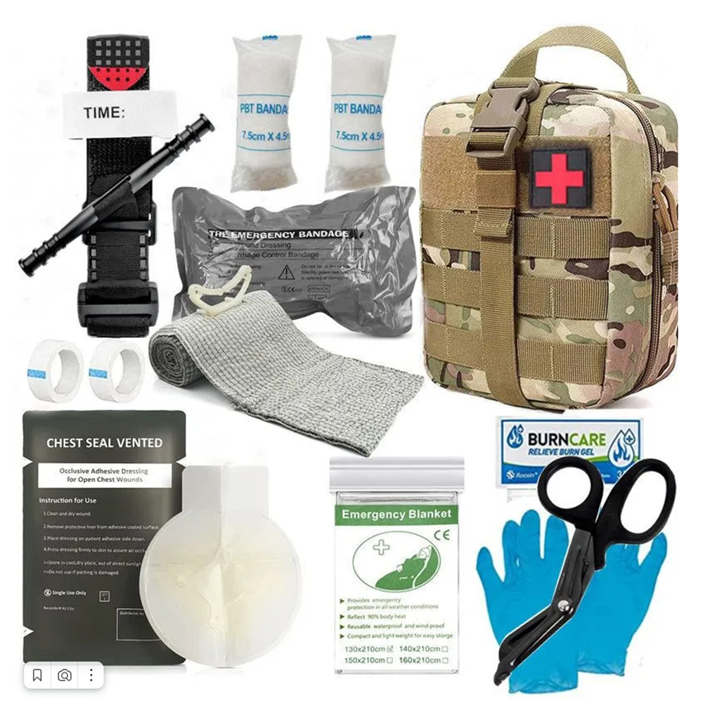 Military Field First Aid Kit Travel Survival Tools Set Survival Emergency Kit EDC Camping Equipment First Aid Kit