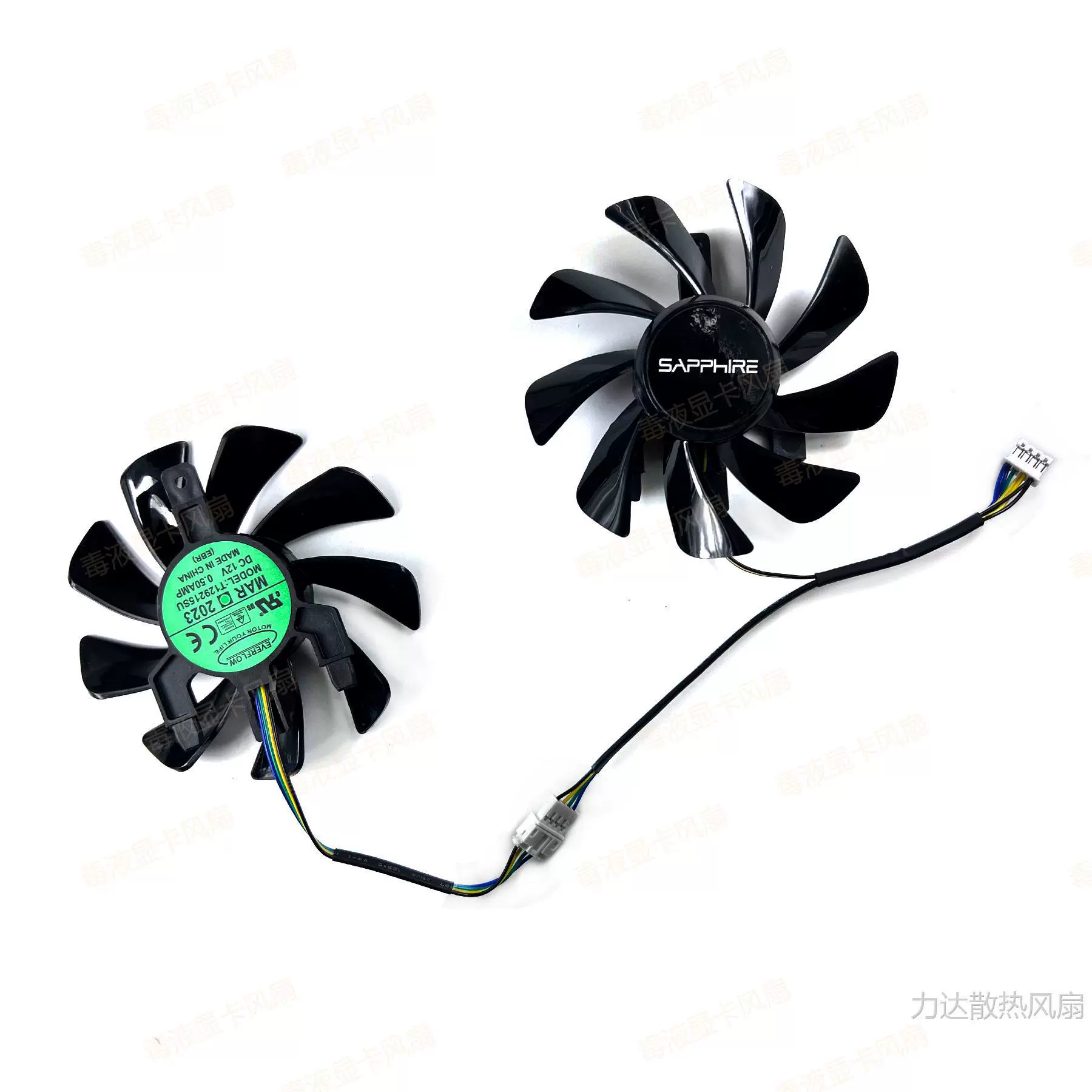 Новый кулер для видеокарты Sapphire RX 580 2048SP 8G D5 Platinum Edition V2 — бесшумный вентилятор с температурным контролем