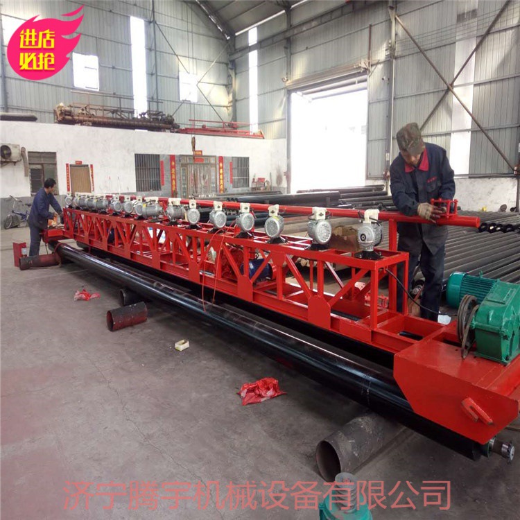 供应排阵摊铺一体机 摊铺振捣一体机 排式振捣机 修路好帮手