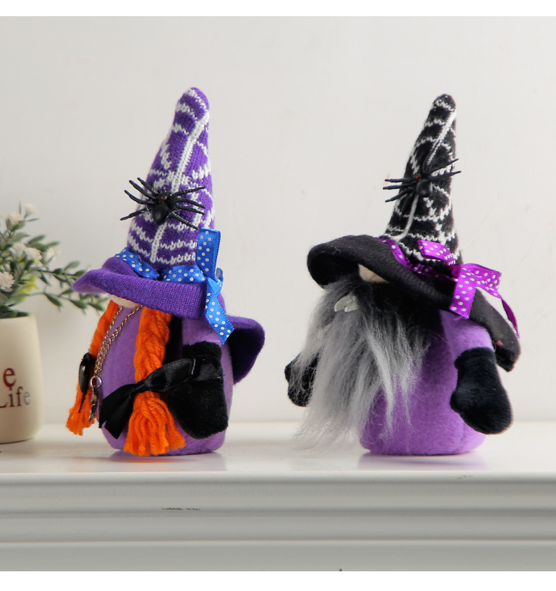 Halloween arctalan vámpír baba díszek pókdenevér baba party jelmez kellékek_voghion.com