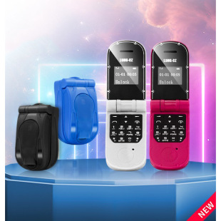Factory wholesale new flip mini small mobile phone children's mobile phone student mobile phone simple operation and easy to carry